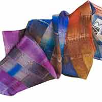 seta chiffon 100% - 70x200