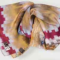 100% raso di seta - 70x200