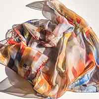 Monia Romanelli, foulards d'arte